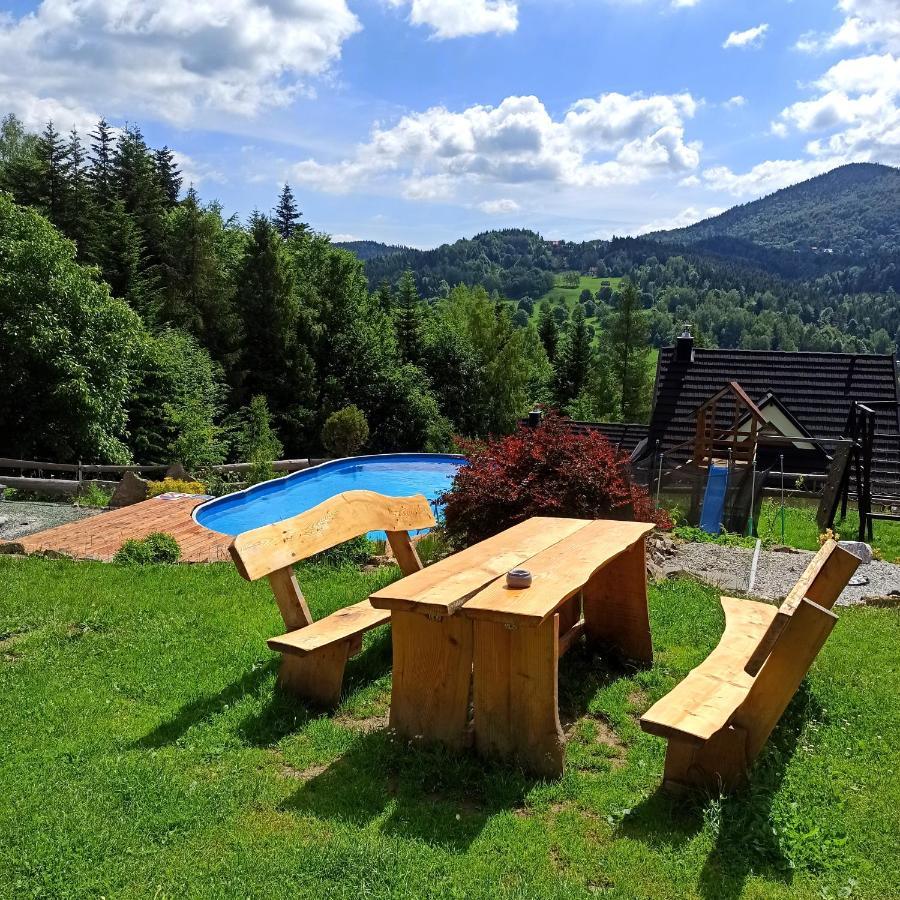 Вилла Zawoja Nad Korona Z Jacuzzi Экстерьер фото