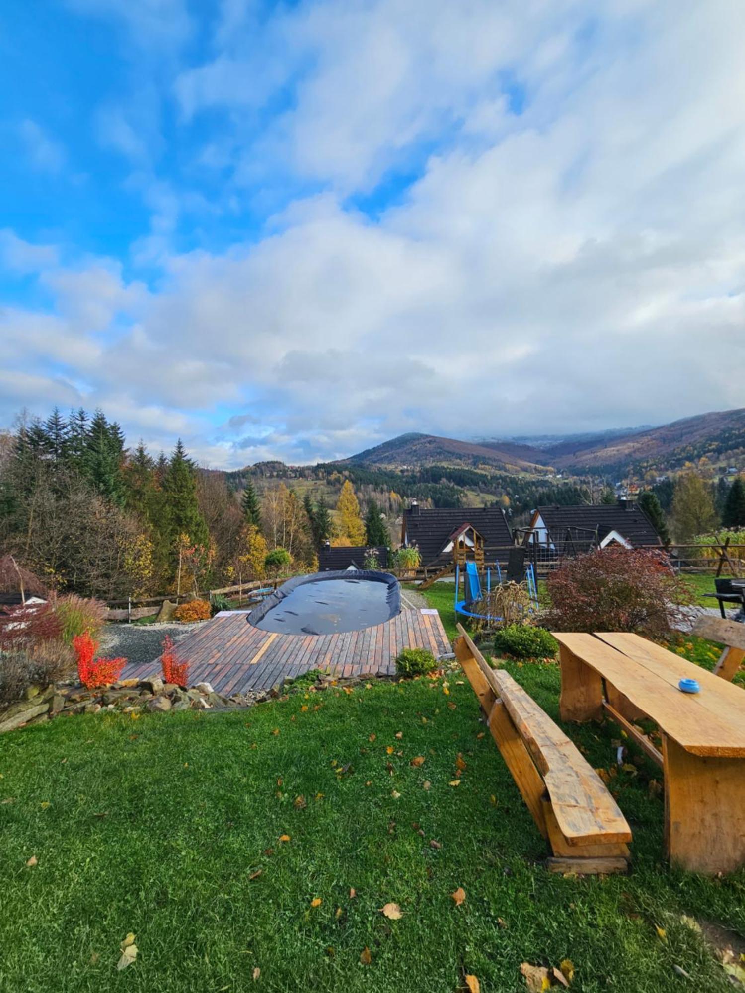 Вилла Zawoja Nad Korona Z Jacuzzi Экстерьер фото