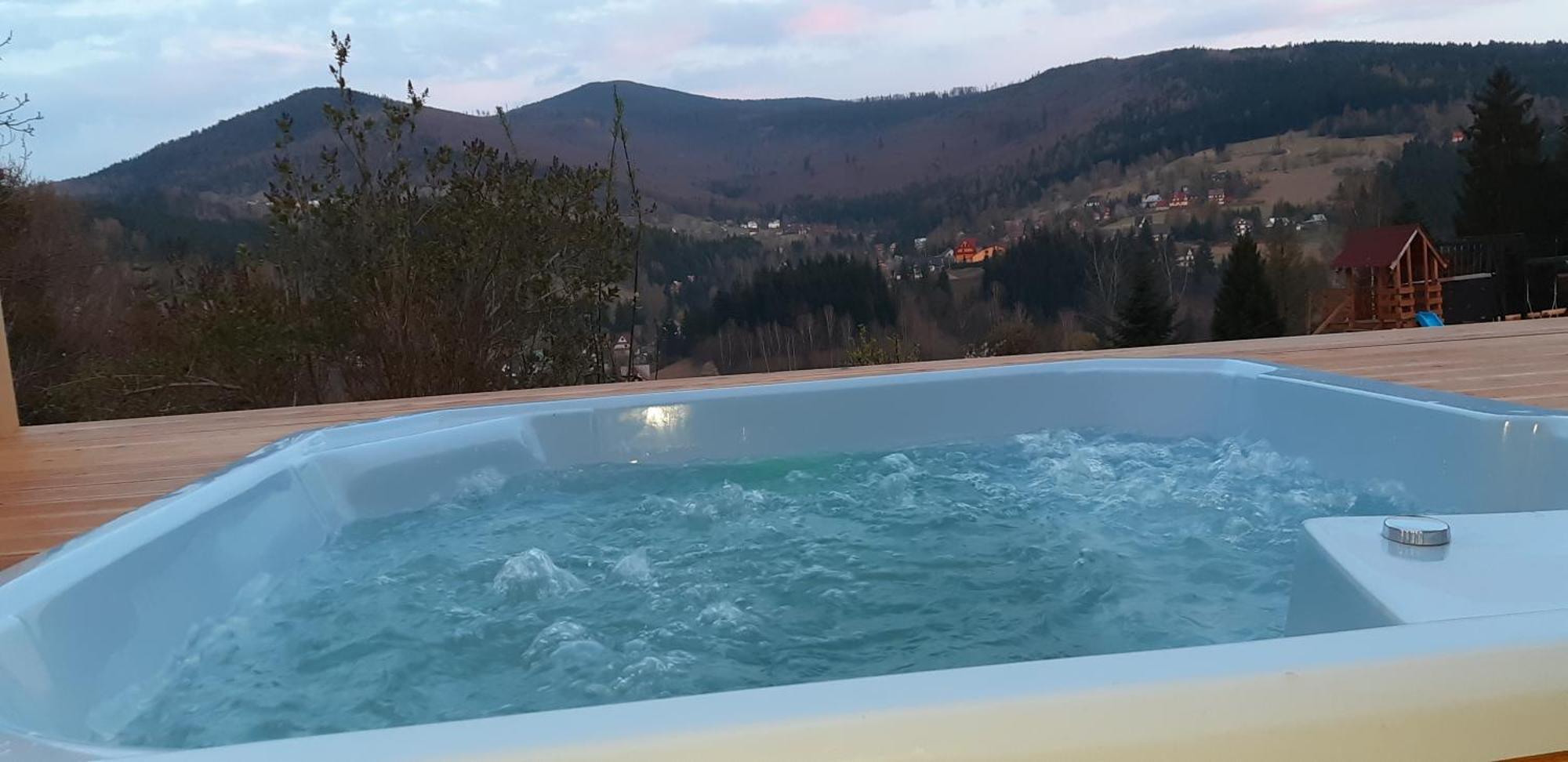 Вилла Zawoja Nad Korona Z Jacuzzi Экстерьер фото
