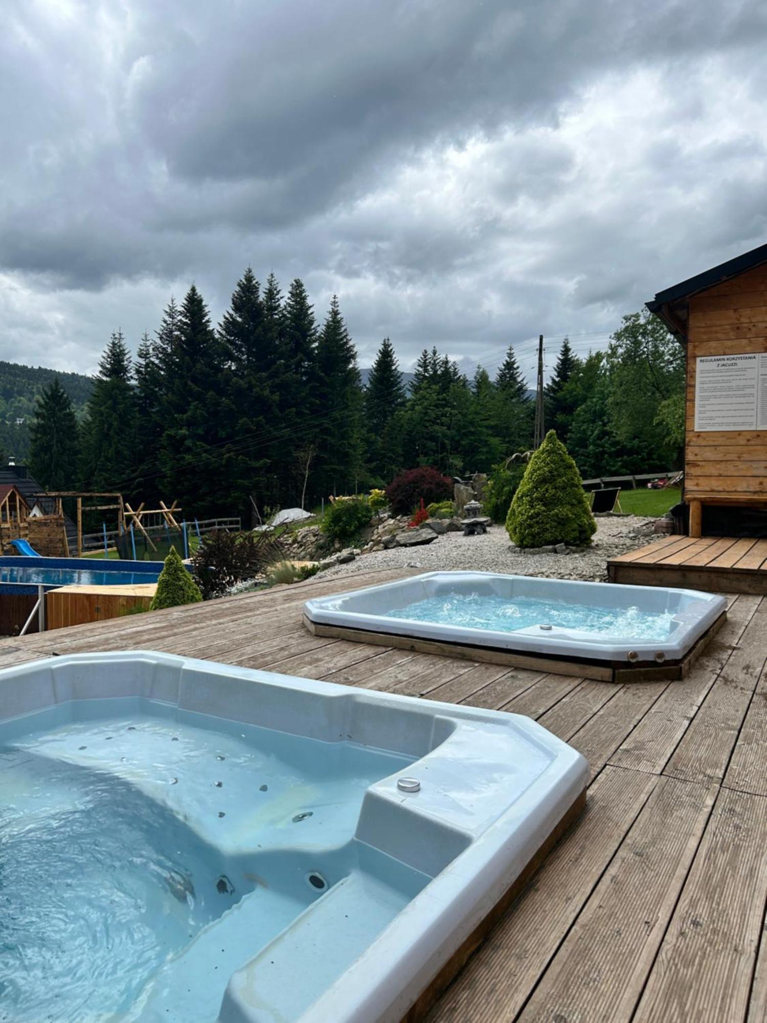 Вилла Zawoja Nad Korona Z Jacuzzi Экстерьер фото