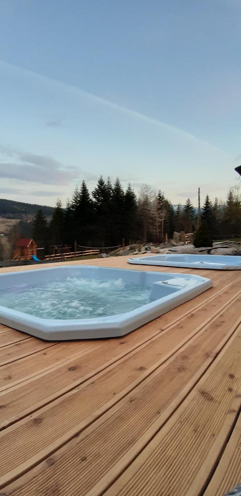 Вилла Zawoja Nad Korona Z Jacuzzi Экстерьер фото